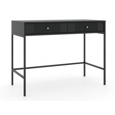 Kosmetinis staliukas - konsolė ISEO IS07 2S ((Juoda) NAUJIENA Kosmetinis staliukas - konsolė ISEO IS07 2S ((Juoda) NAUJIENA